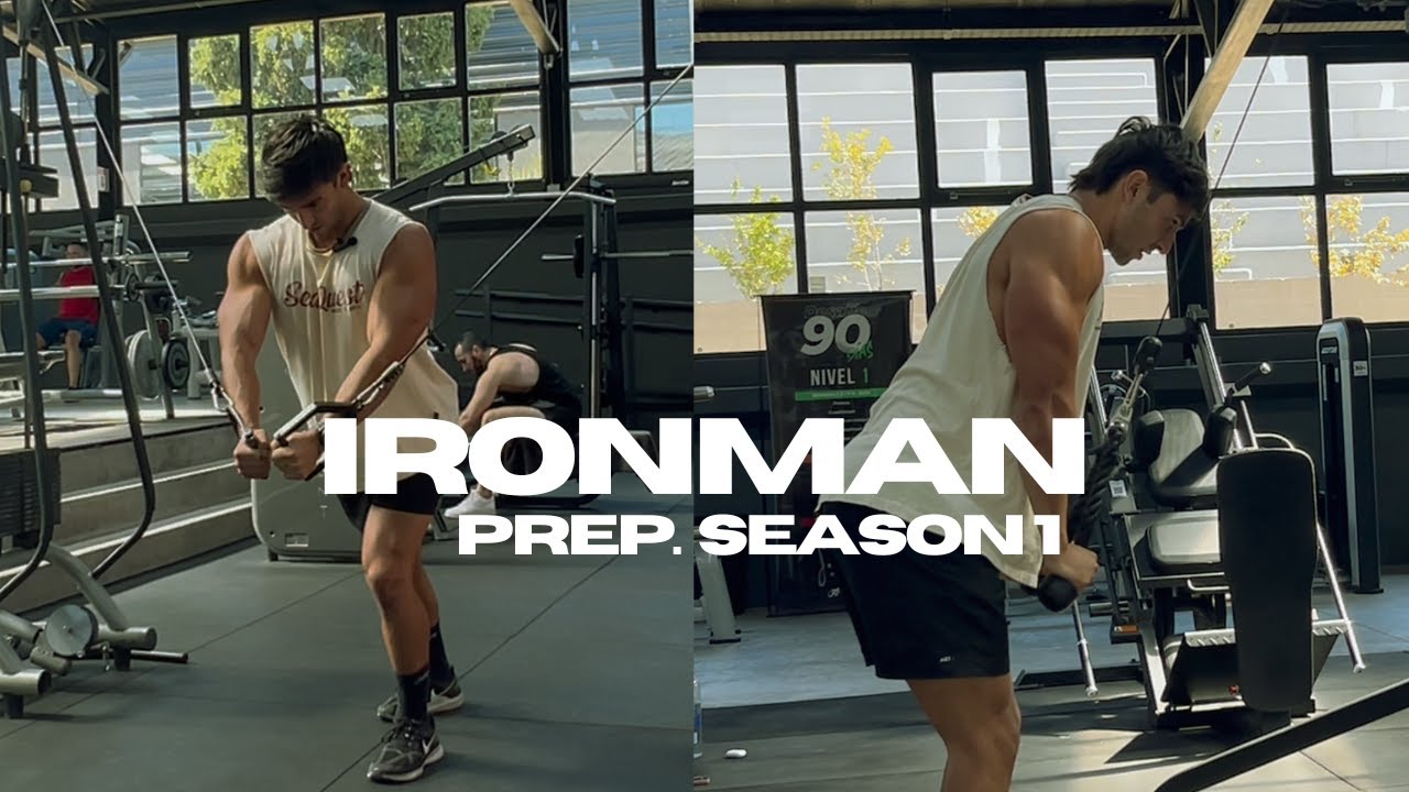Preparacion IronMan Comienza. Prep 1. Bloque de fuerza dia Empuje