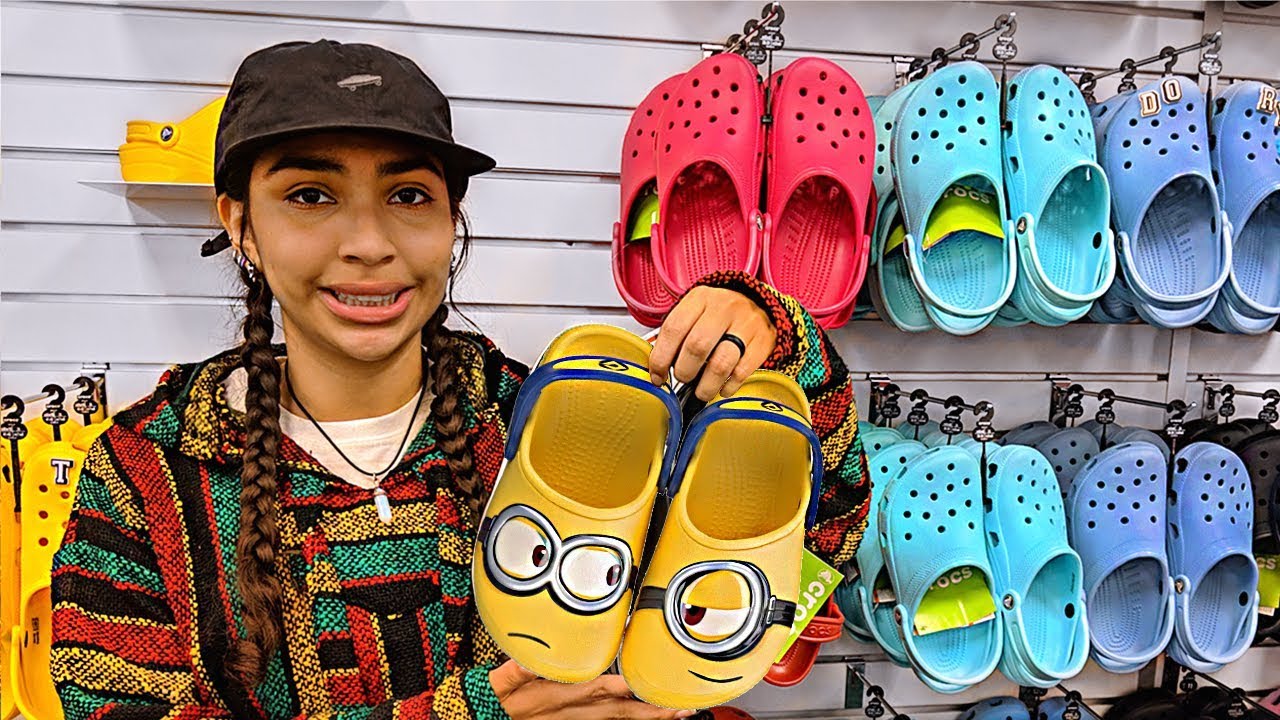 Buying my first Crocs 🐊 i have hit croc bottom