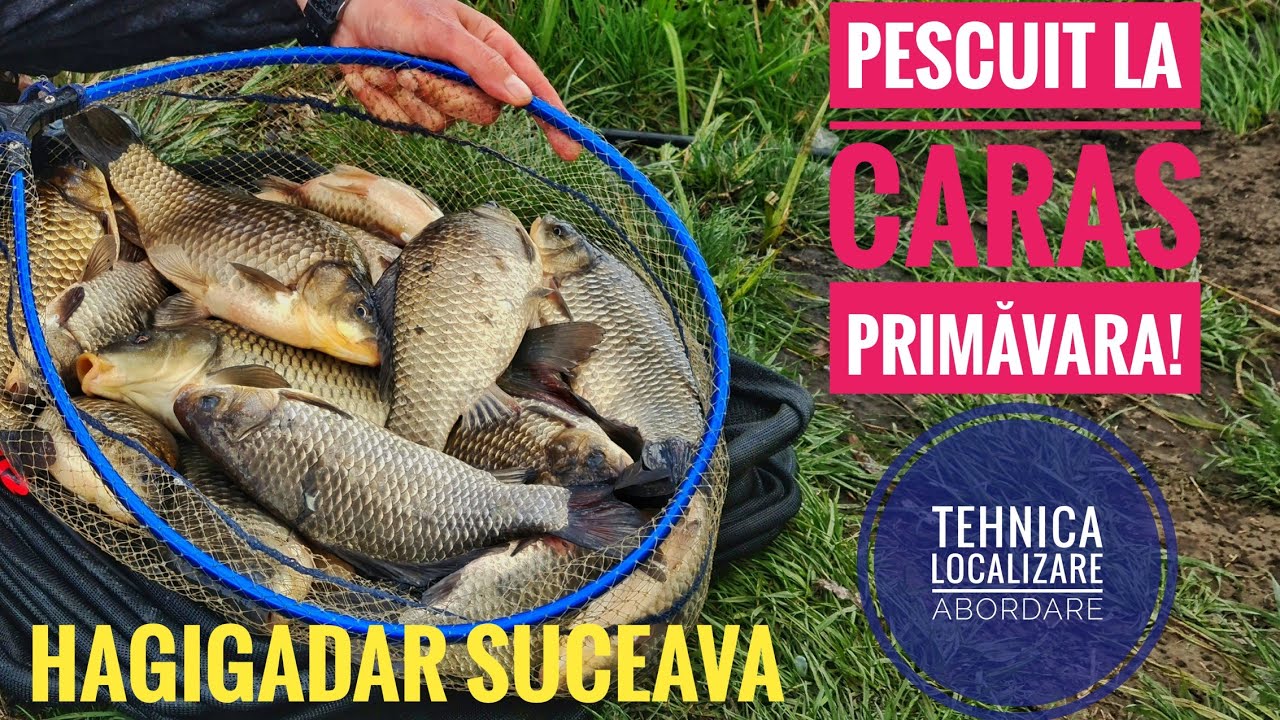 Pescuit la caras primăvara!