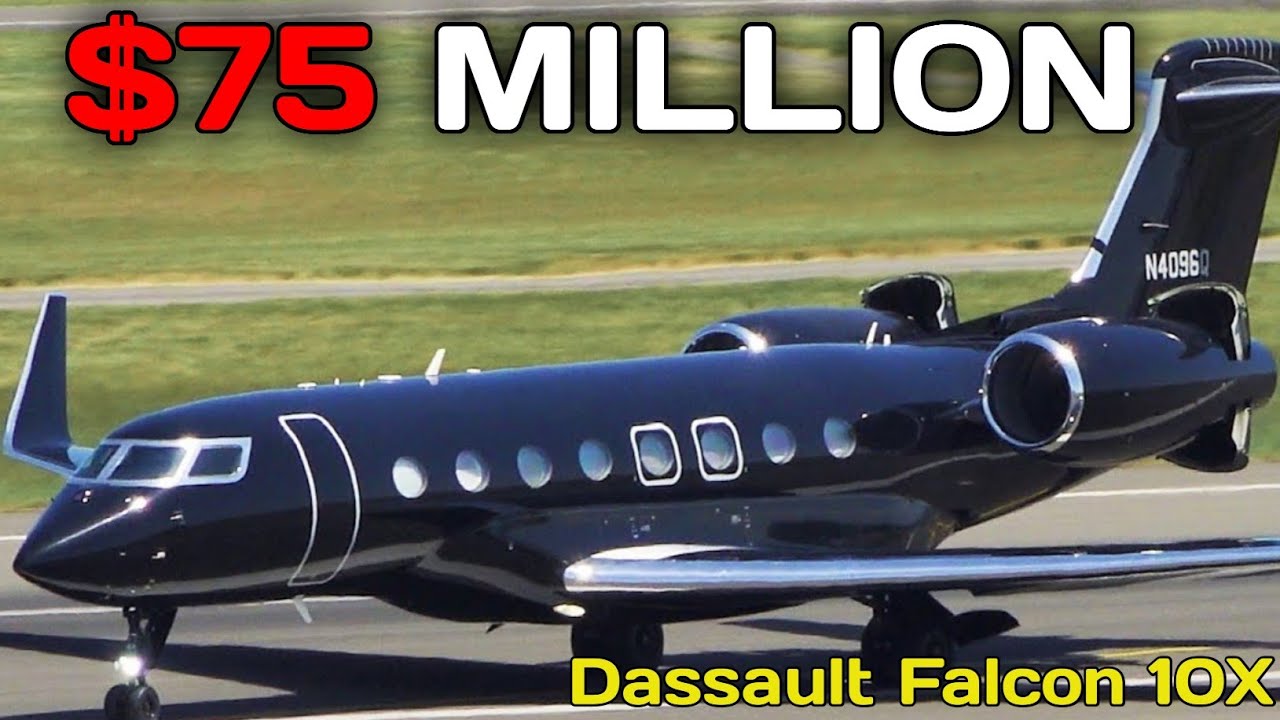 Inside the $75M Dassault Falcon 10X | Ultra-Long Range, Ultra-Quiet, Ultra-Fast #luxury 