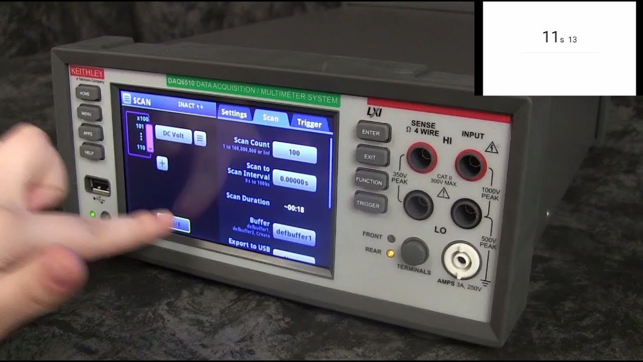 Setup Speed Comparison: Keysight 34972A & Keithley DAQ6510