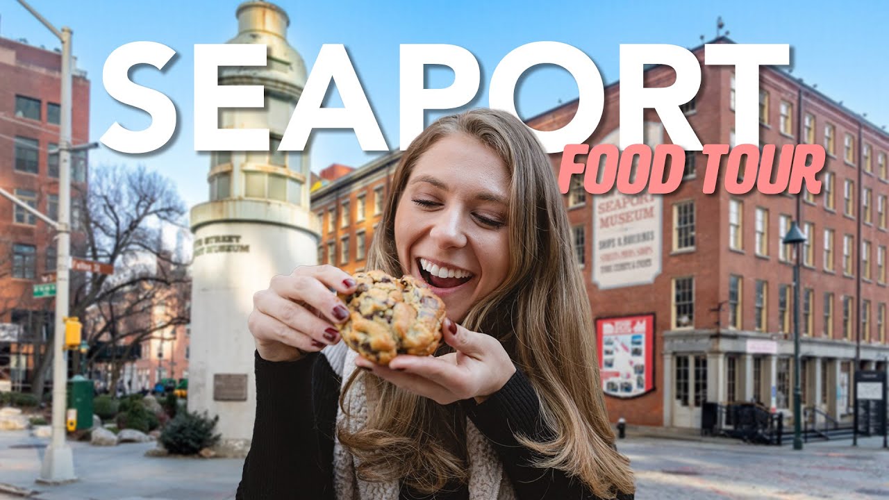 NYC's South Street Seaport Food Tour!