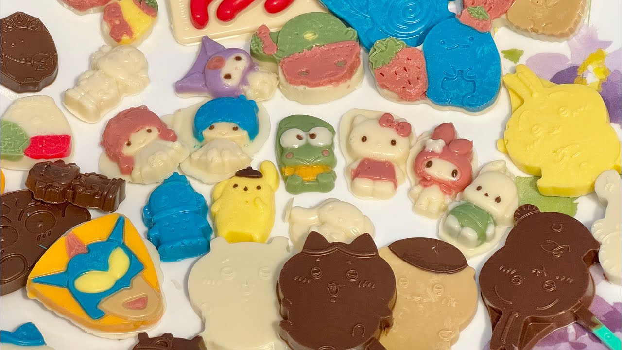 キャラチョコ　サンリオ　ポケモン　すみっコぐらし　クレヨンしんちゃん　ちいかわ