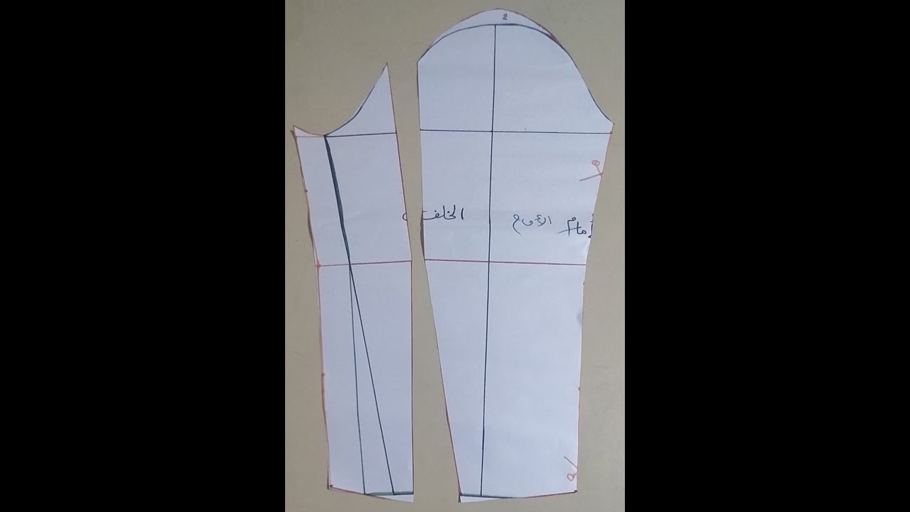 باترون كم الجاكت بقطعتين بكل سهووووولة