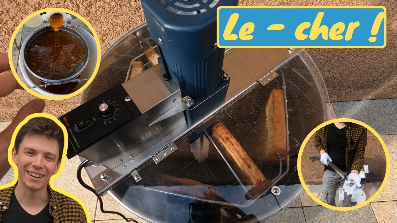 MONTAGE et TEST de l'EXTRACTEUR électrique 8 cadres le MOINS CHER du marché par VEVOR ! (299 euros)