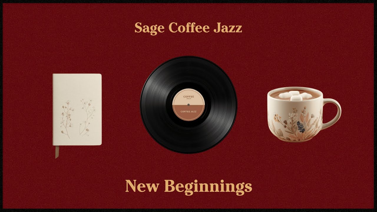 Sage Playlist ☕ Slow Morning Jazz - Cozy Coffee Shop Beats for Peaceful New Starts