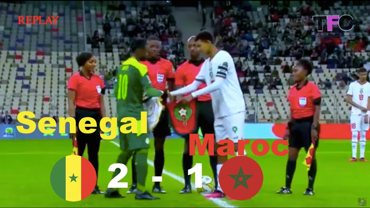 Finale CAN U17 Sénégal vs Maroc (2-1) Résume Complet du match