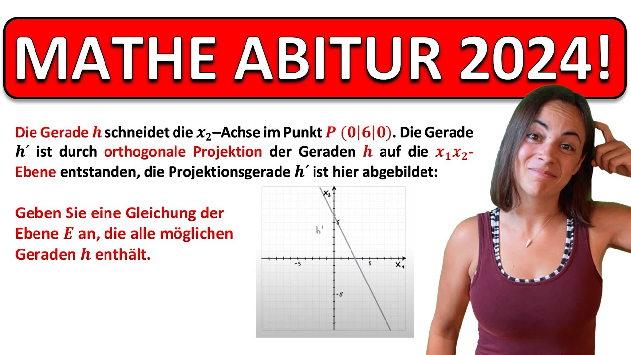🚀🚀🚀 Schaffst DU diese ANSPRUCHSVOLLE AUFGABE fürs Abitur? | Projektion und Schattenpunkte