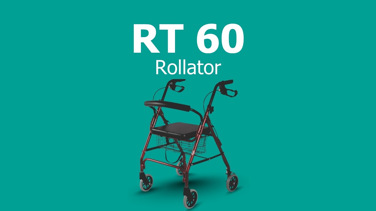 RT 60 | Height Adjustable Rollator | Karma Silverlife