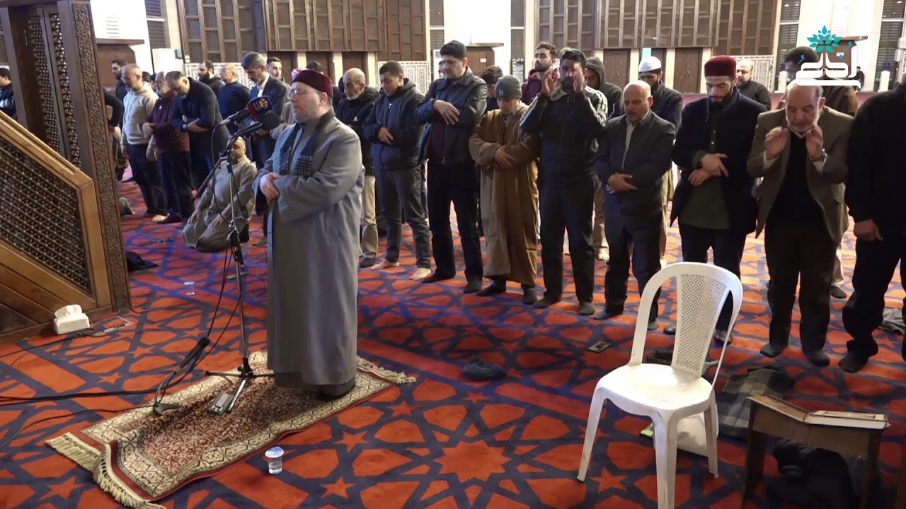 نقل صلاتي العشاء والتراويح من مسجد الملك المؤسس طيب الله ثراه في العاصمة عمان 5-3-2026م.