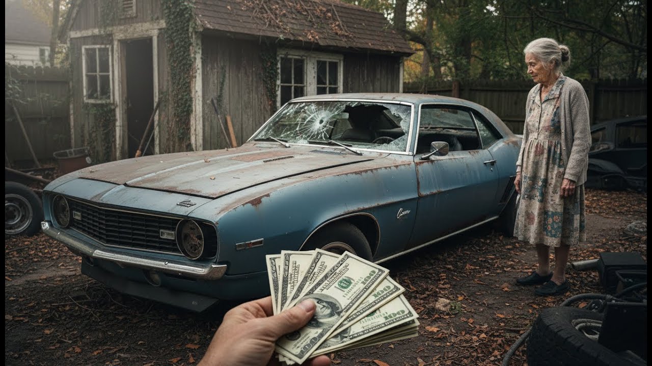 ASMR Car Restoration  Rebuild of Chevrolet Camaro Z28 1969 from Abandoned Condition to Looking New