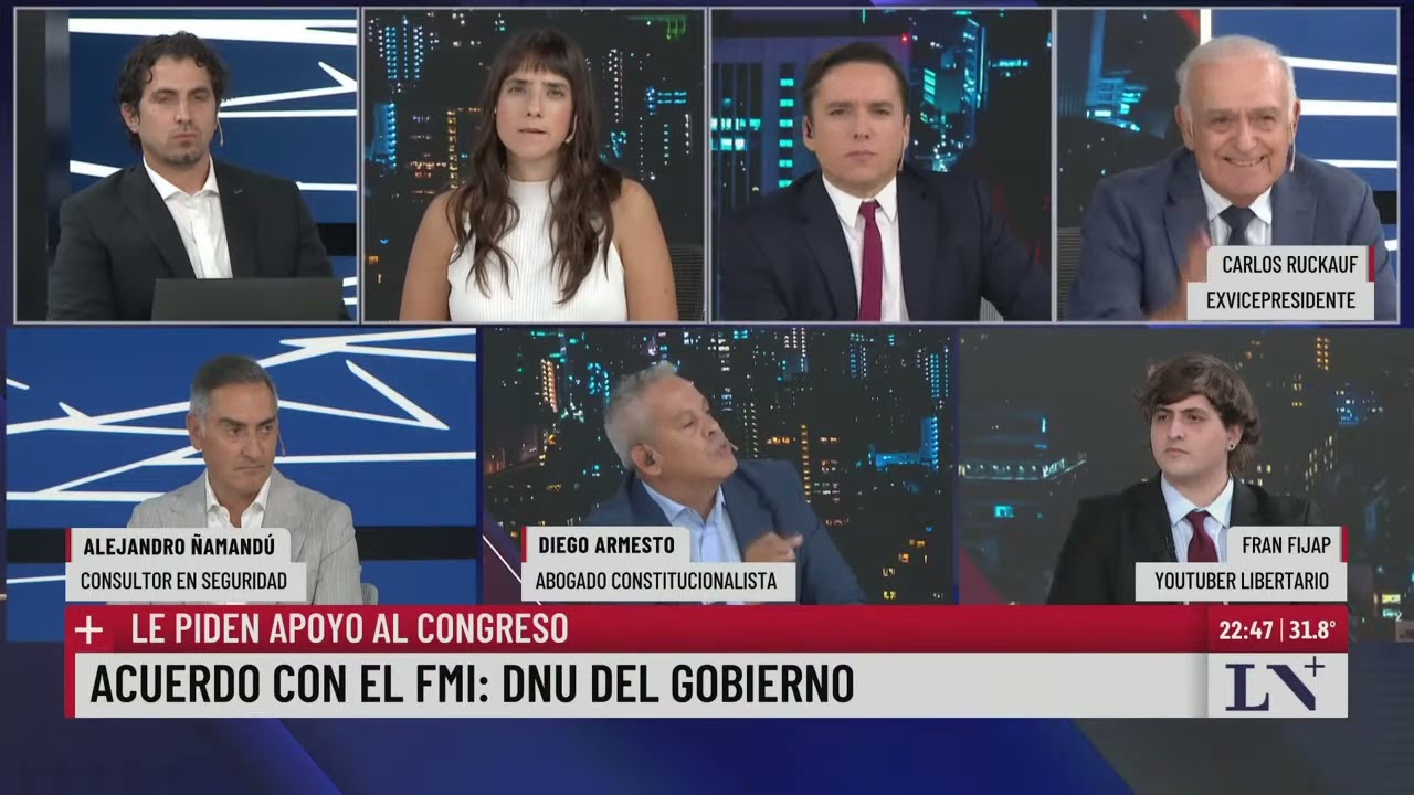 Acuerdo con el FMI: DNU del gobierno; le piden apoyo al Congreso