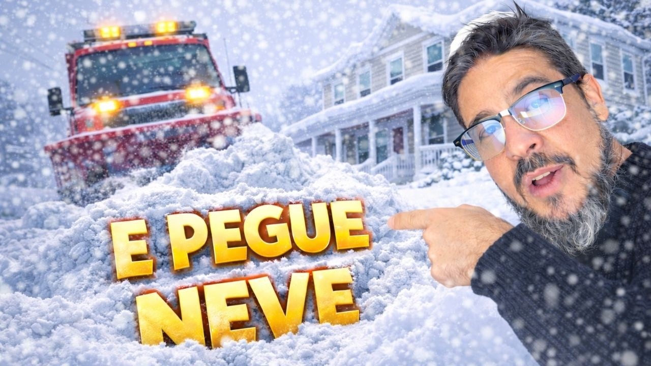 A NEVE VOLTOU E ACUMULOU MAIS AINDA