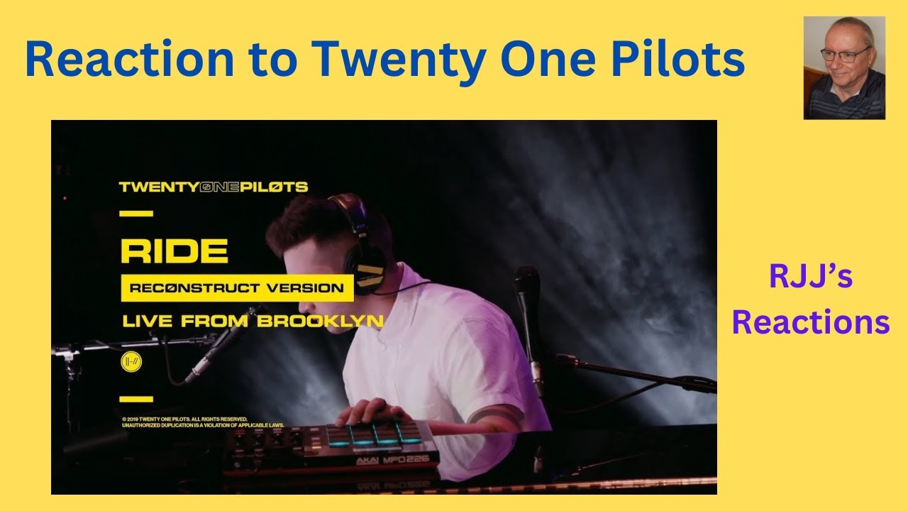 Reaction to Twenty One Pilots - Ride (Reconstruct Version) Live From Brooklyn