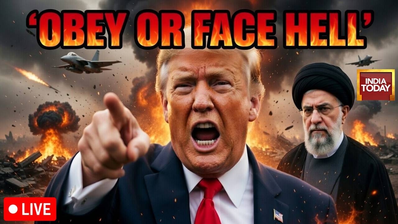 Iran-US War Live Updates: Trump's Last Warning For Iran | War News | Israel Strikes Iran | US News