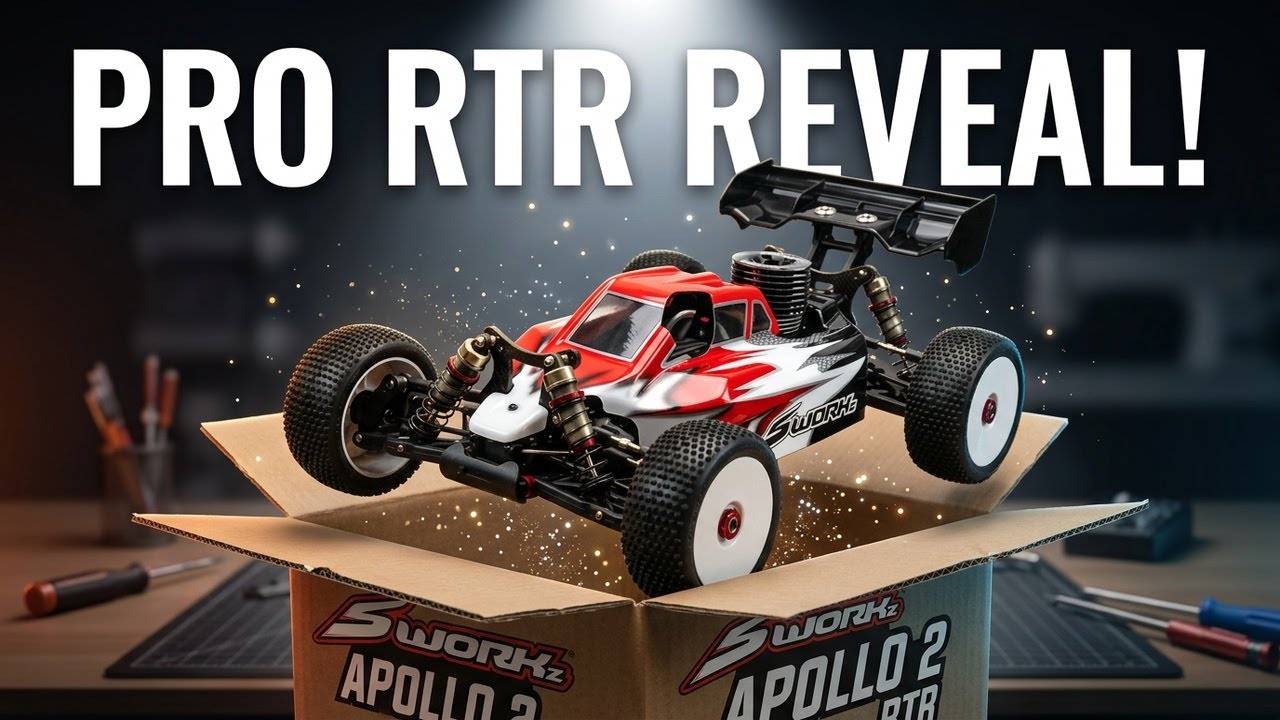 Sworkz Apollo 2 RTR 1/8 Buggy Off Road Pro Ready To Run Unboxing