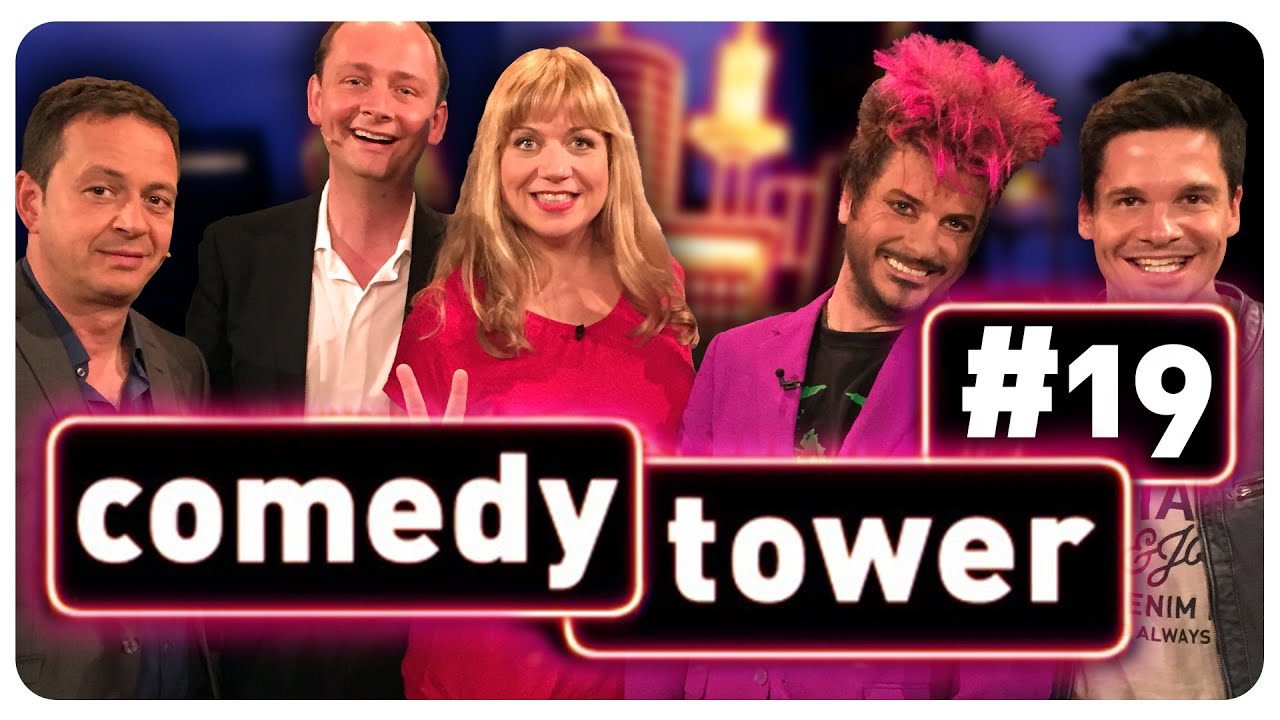 Comedy Tower 19 mit Alain Frei, Kay Ray, Mirja Regensburg und Christoph Reuter