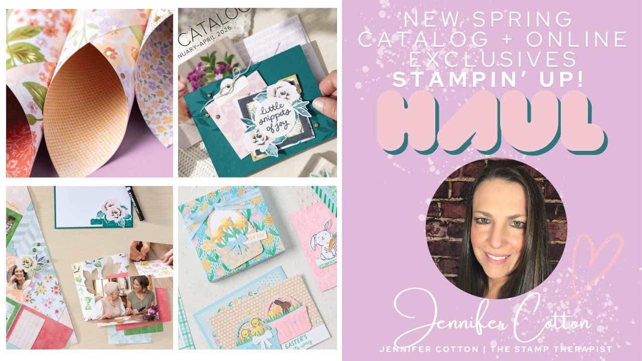 Stampin’ Up! 2026 Spring Mini Catalog + January Online Exclusives UNBOXING | Full Haul!