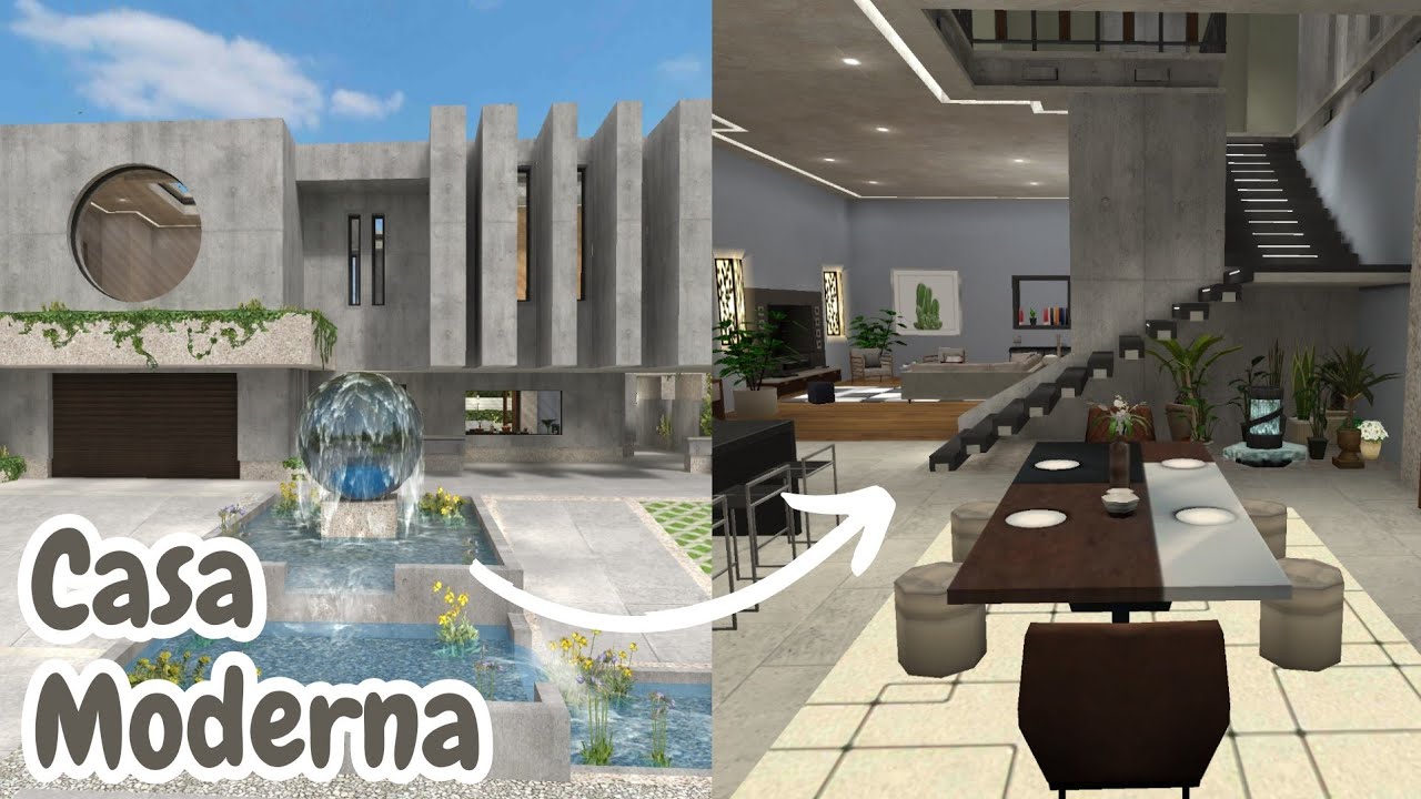 Uma casa chique e mais barata! Supermodern Villa - Avakin Life