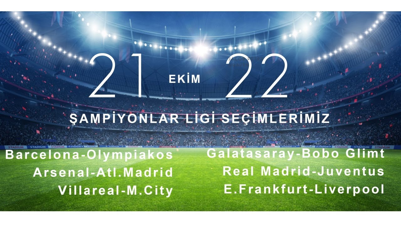 21 -22 Ekim 2025 Şampiyonlar Ligi İddaa Tahminleri B.Leverkusen-PSG, Kopenhag-B.Dortmund