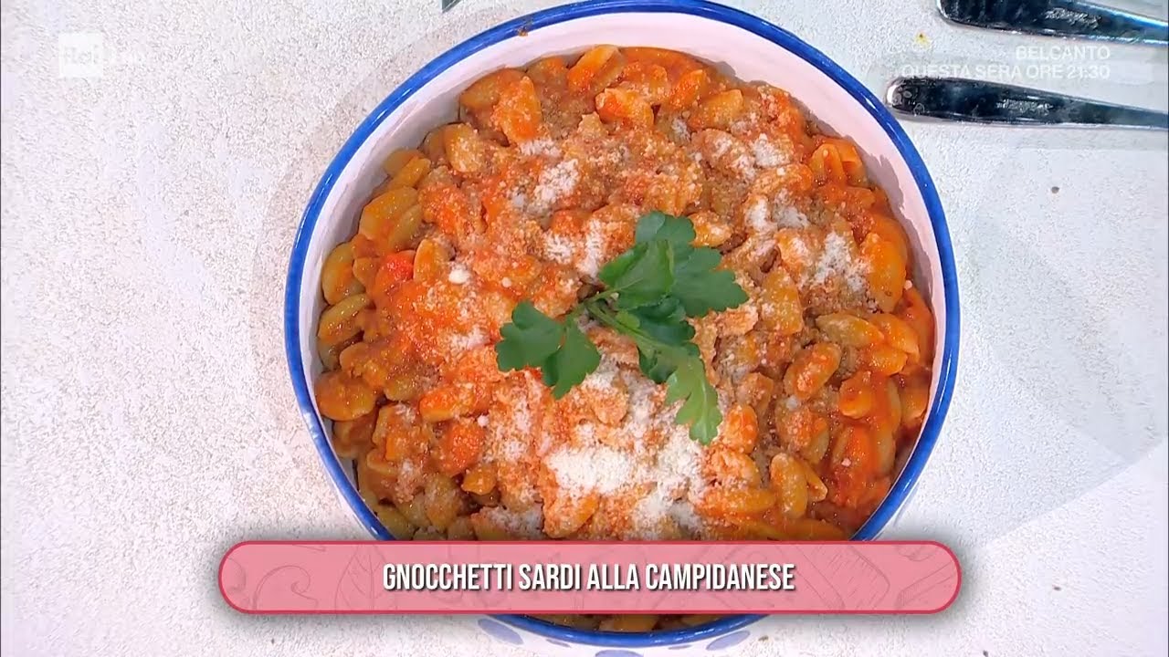 Gnocchetti sardi alla campidanese - È sempre mezzogiorno 10/03/2025
