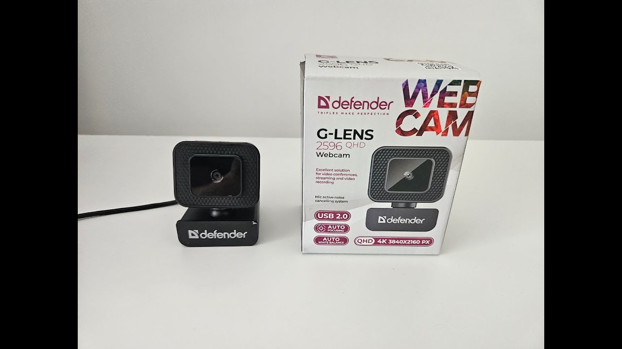 4K Web-камера Defender G-Lens 2596 QHD