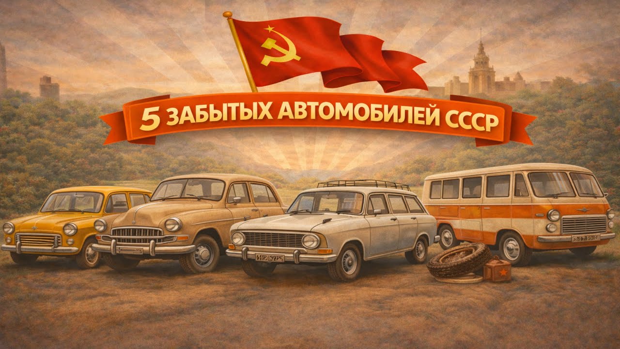 Забытые автомобили СССР: Неудавшиеся гении советского автопрома.