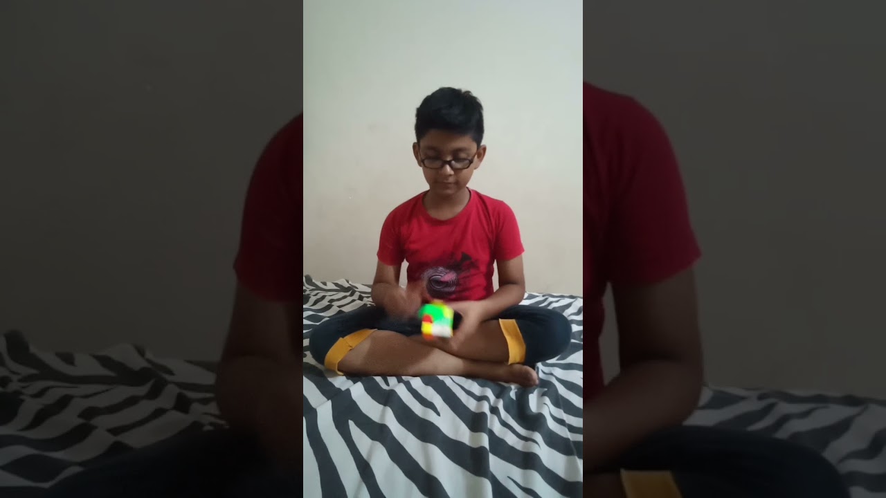 one colour cube solving🤪