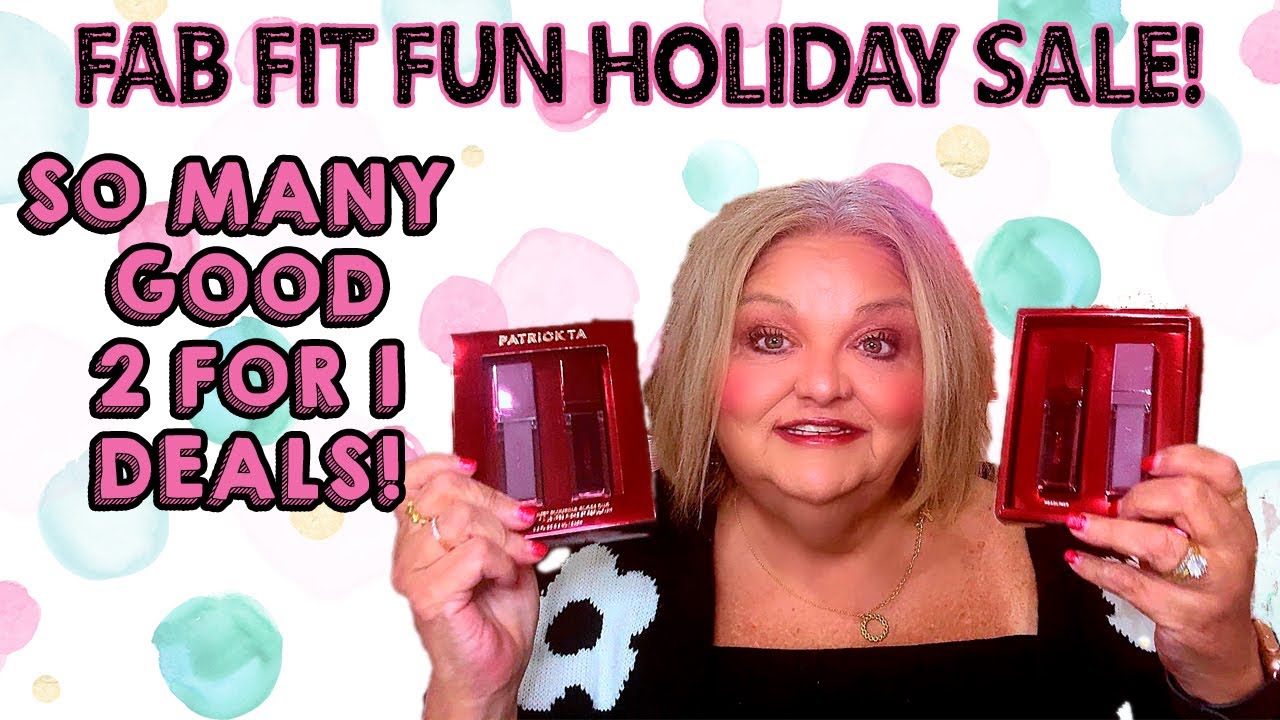 Распродажа Fab Fit Fun с потрясающими предложениями «2 по цене 1»! #unboxingvideo, #fabfitfun #on...