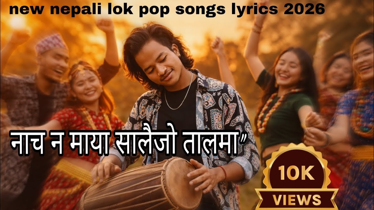 नाच न माया सालैजो तालमा,। Nachan maya Salai Jo talma,, new nepali lok pop songs  #nepalilokpopsong
