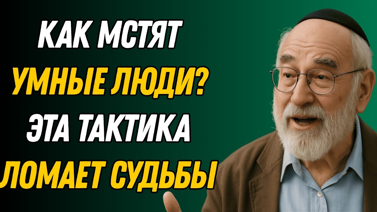 Как мстят умные люди: секрет, о котором молчали евреи веками!
