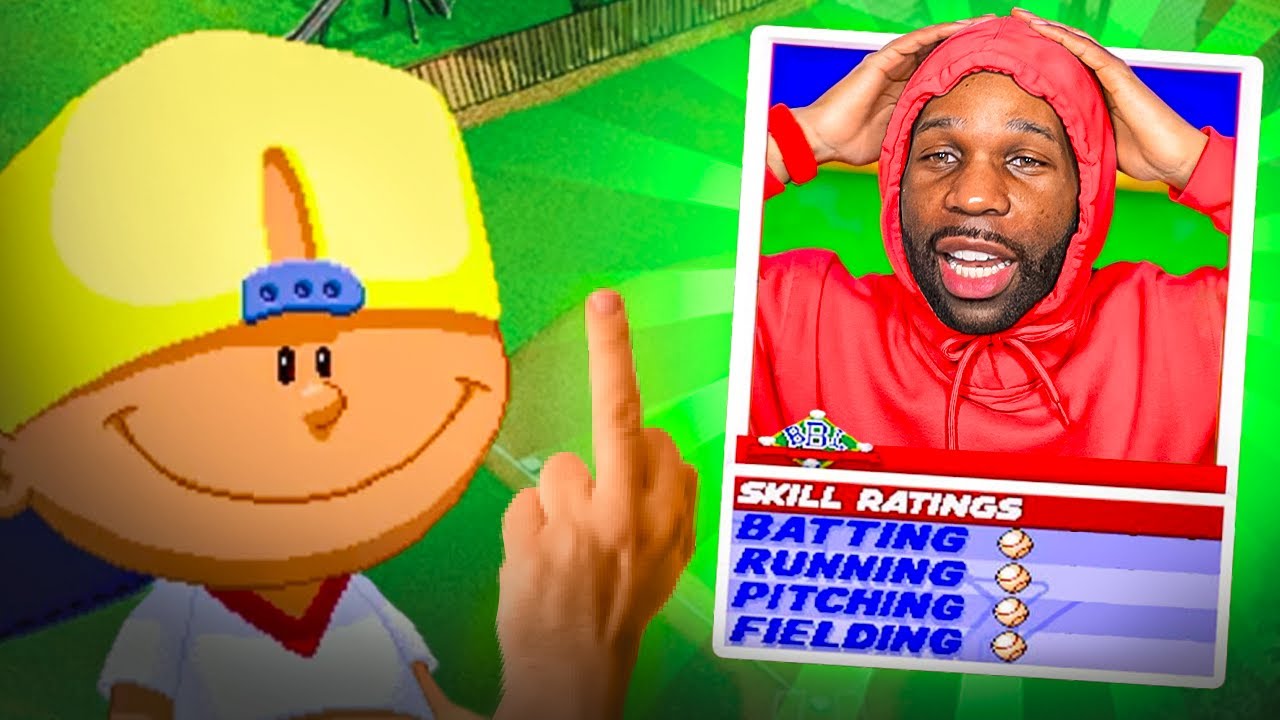 Backyard Baseball but I Picked Trash Players