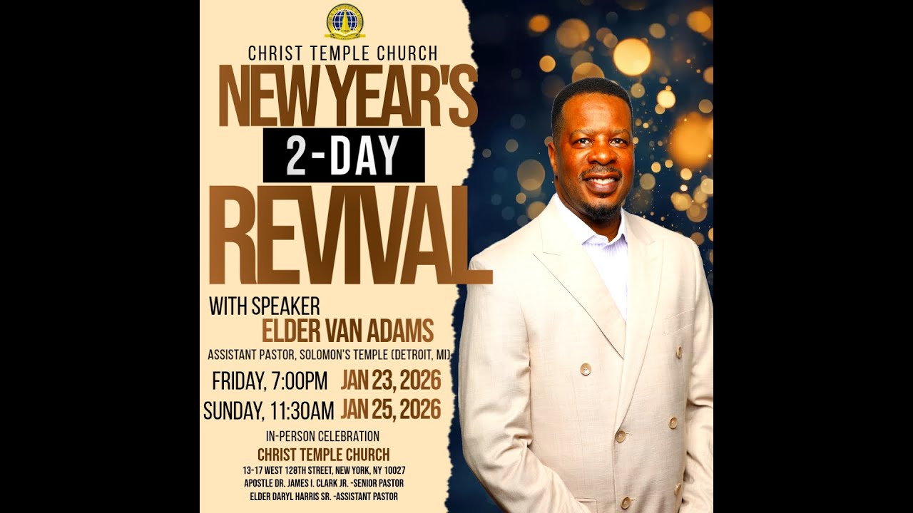 (January 23rd, 2026) Day 1 of New Years Revival 2026 with Elder Van Adams