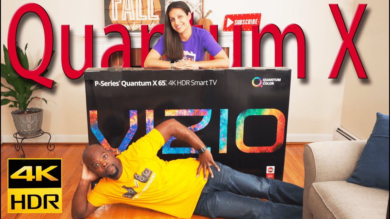 Vizio P-Series Quantum X 4K HDR TV Unboxing & Initial Setup + Demo [4K HDR]