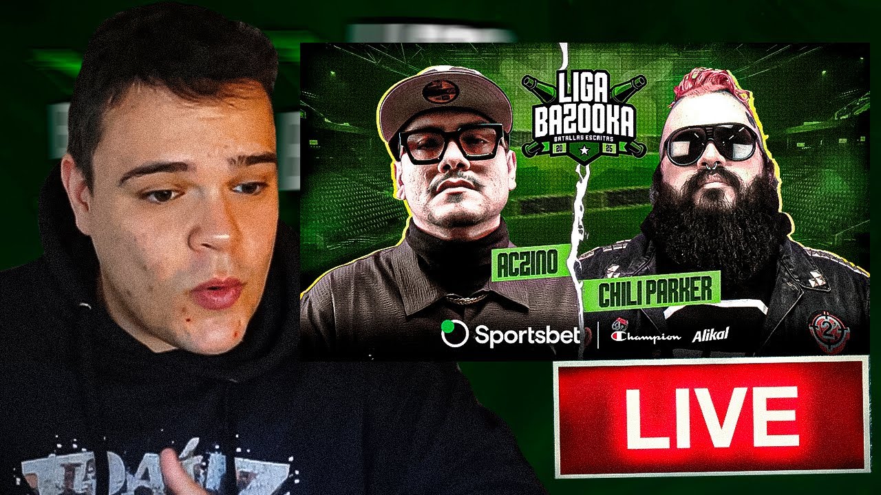 ¿MAU le ganó a CHILI? I REACCIÓN en VIVO CHILI PARKER vs ACZINO #LIGABAZOOKA