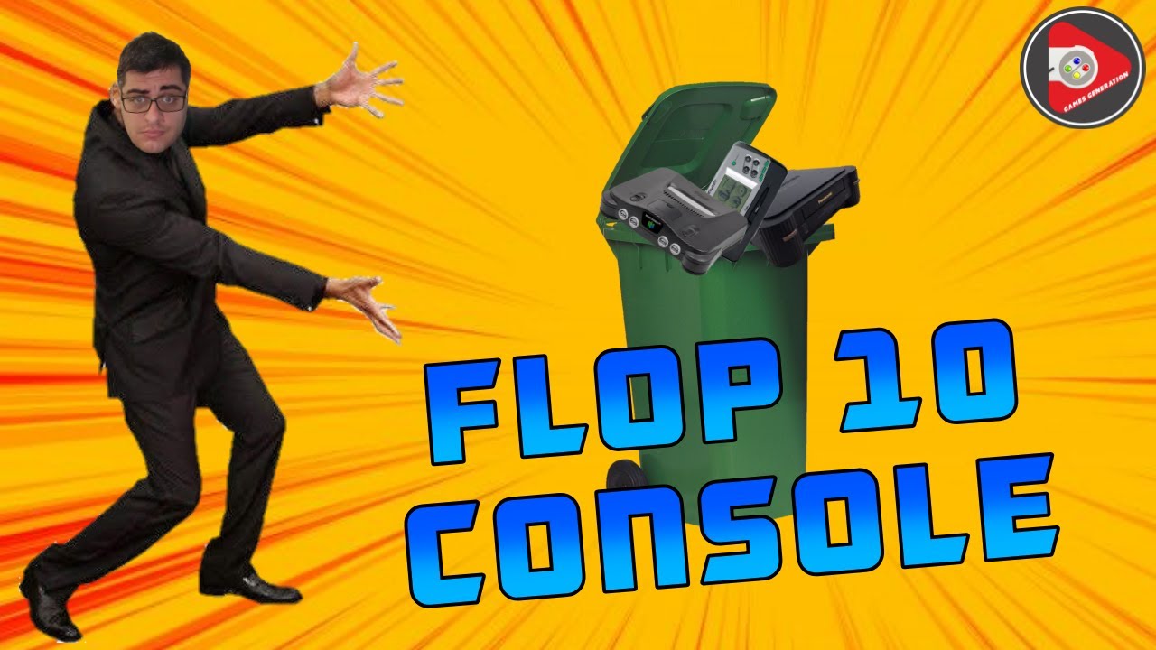 FLOP 10 CONSOLE [LE PEGGIORI DI SEMPRE SECONDO ME] - ITA