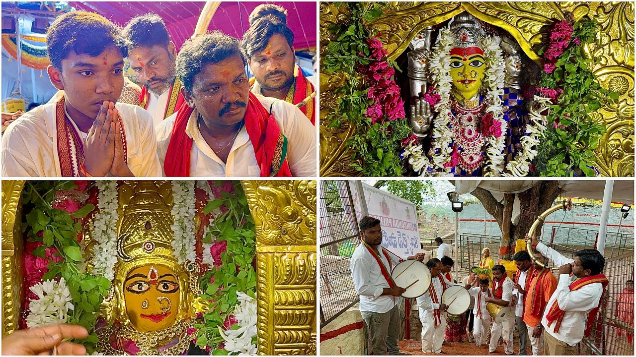 Golconda Yellamma First Bonam Samarpana | Golconda jagadamba temple | Golconda Bonalu 2024