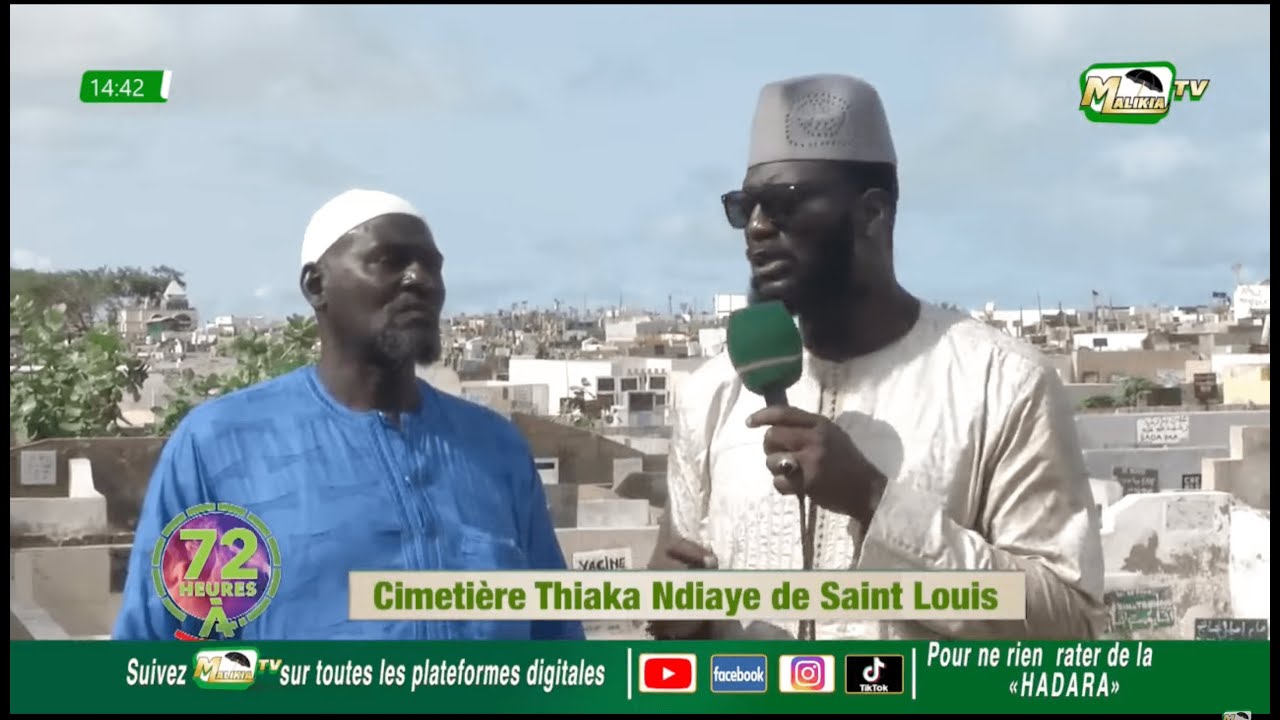 🔴[ DIRECT ]  72H MALIKIA TV - REPORTAGE CIMETIÈRE THIAKA NDIAYE