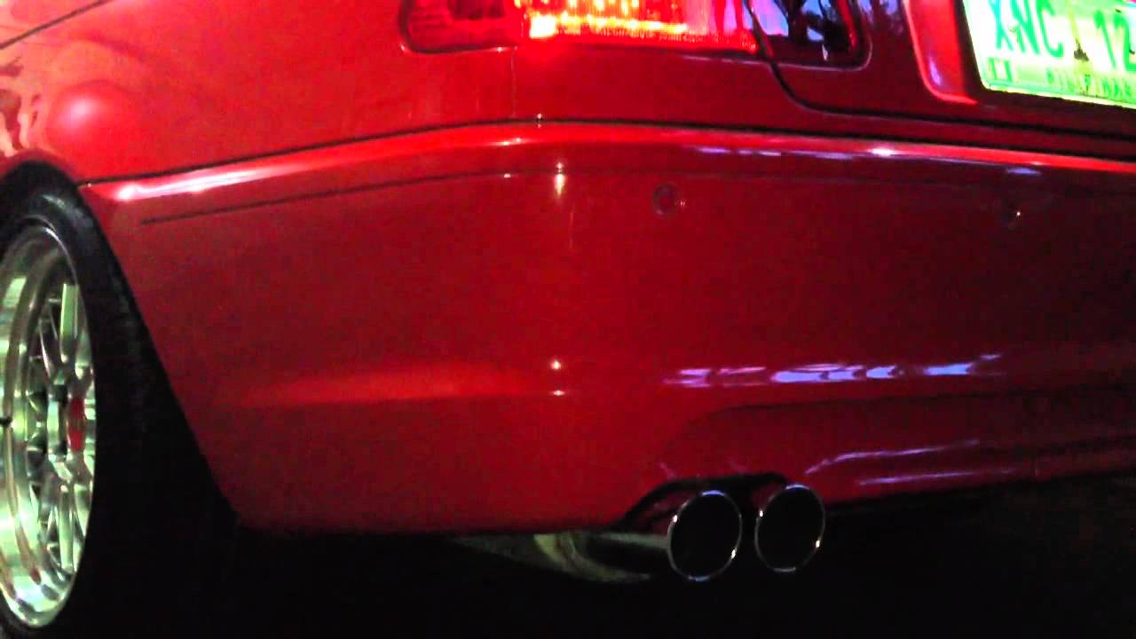 E46 325Ci Supersprint exhaust