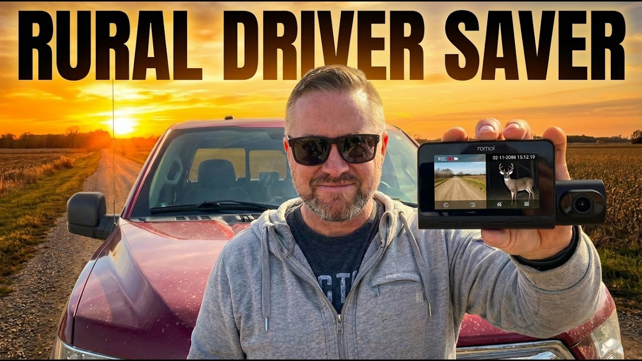 The ONLY Dash Cam for Rural Drivers? (70mai T800 3-Channel Review)