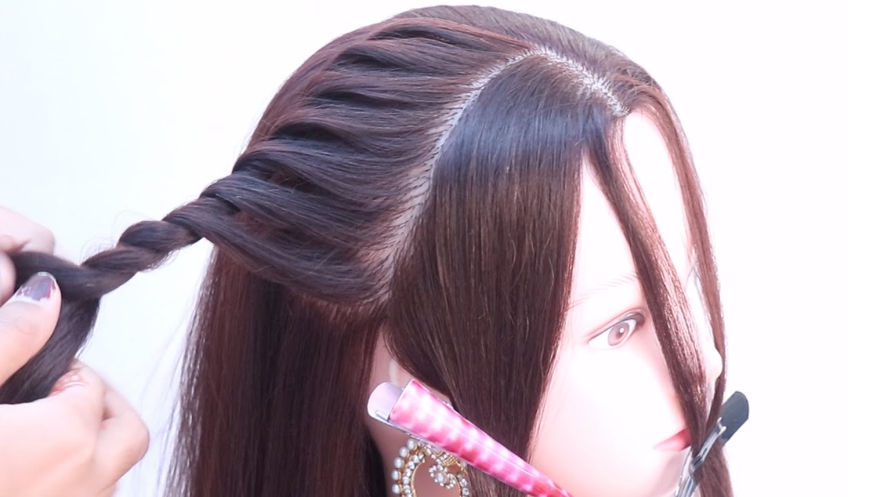 4 trendy open hairstyle for girls | cool hairstyle | wedding hairstyle | party hairstyle | hairstyle