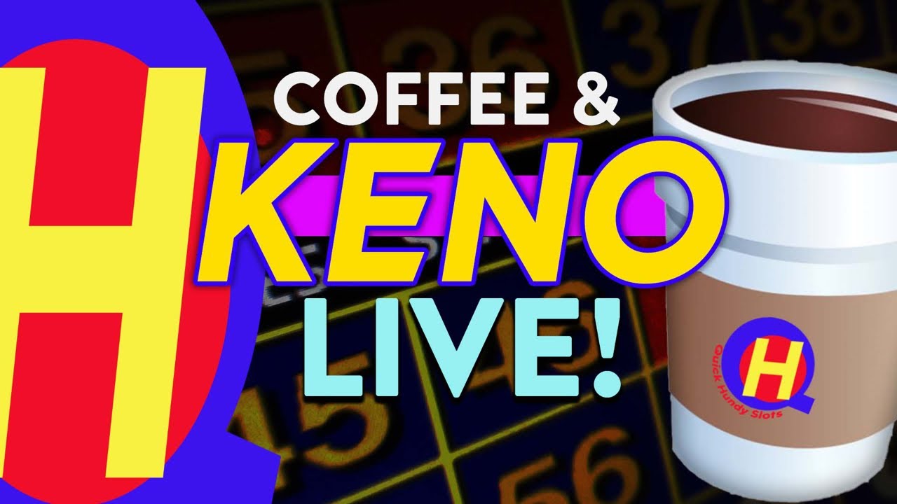 3-Hour LIVESTREAM! Coffee & Keno  #KenoNation