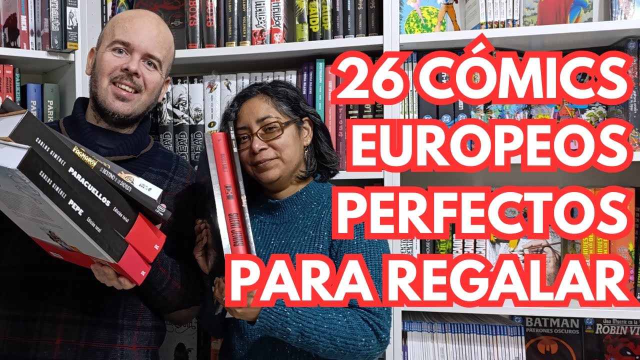Gu&iacute;a de regalos 2025 - 26 c&oacute;mics europeos perfectos para regalar o autoregalar