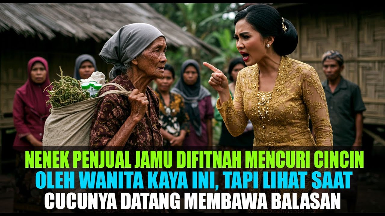 DIFITNAH MENCURI CINCIN ‼️NENEK PENJUAL JAMU INI TERNYATA PUNYA CUCUNYA SEORANG INTEL TNI ‼️