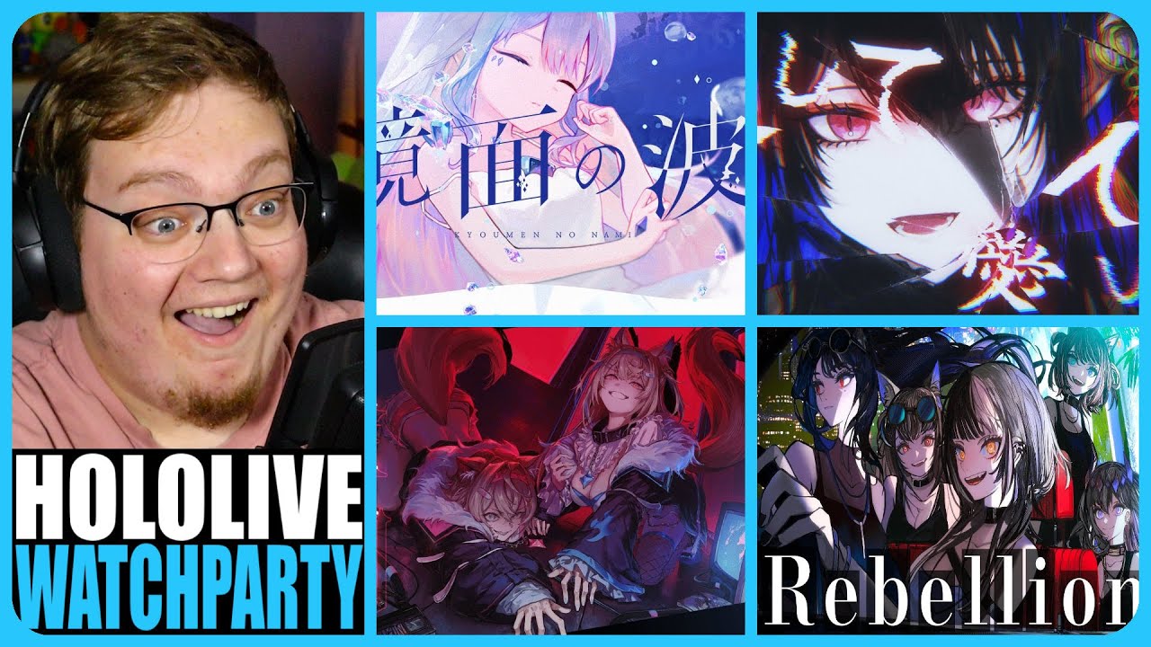 REACTION All Hololive EN Advent Debut Songs