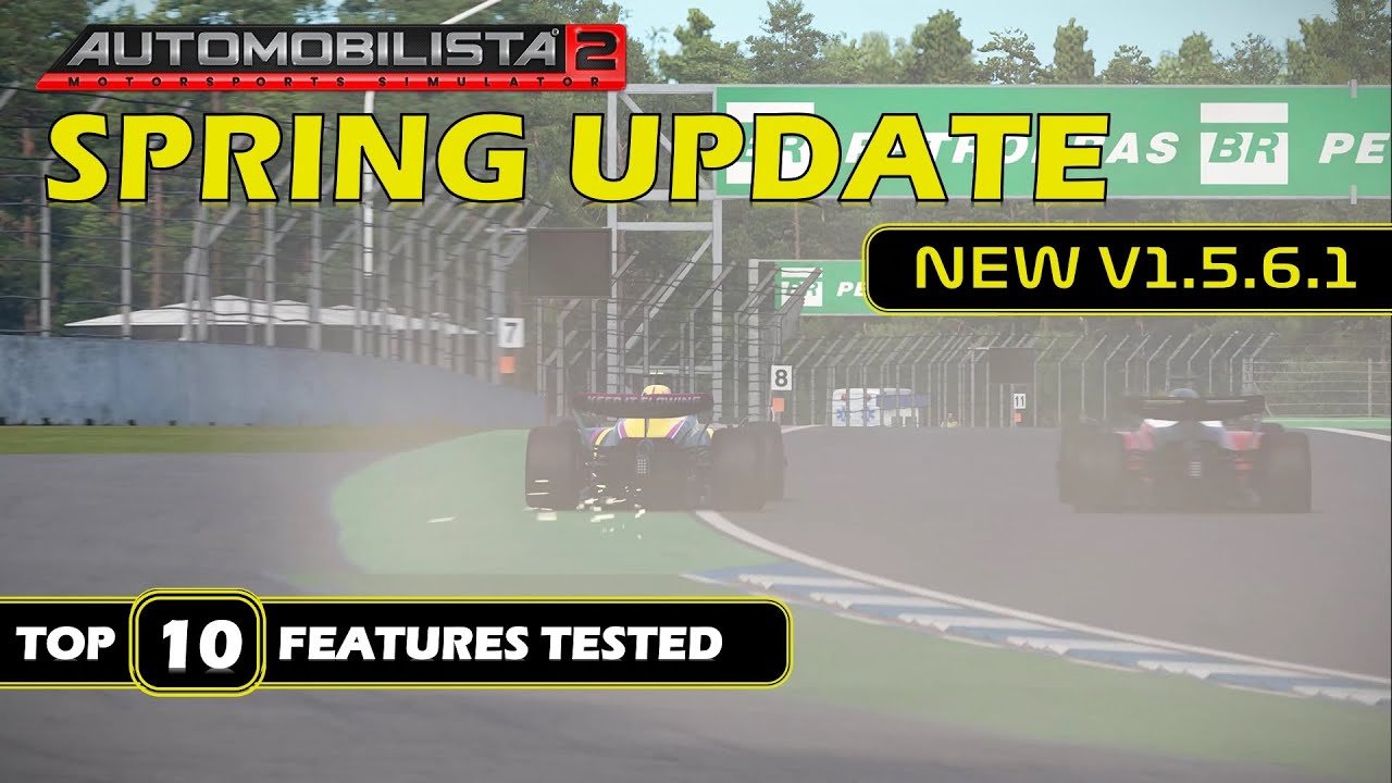 AMS2 V1.5.6.1 Spring Update Top 10 Features | New Series | FFB changes | Physics & AI Review