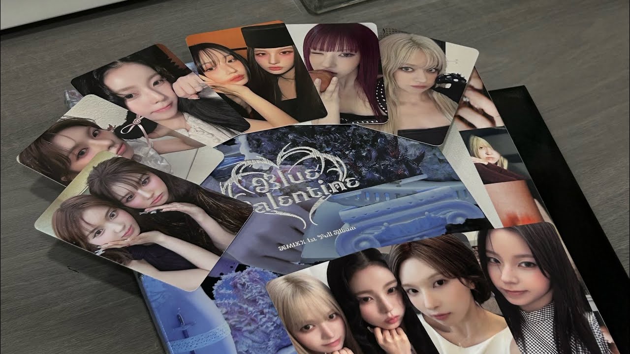 NMIXX Blue Valentine專輯開箱｜album unboxing