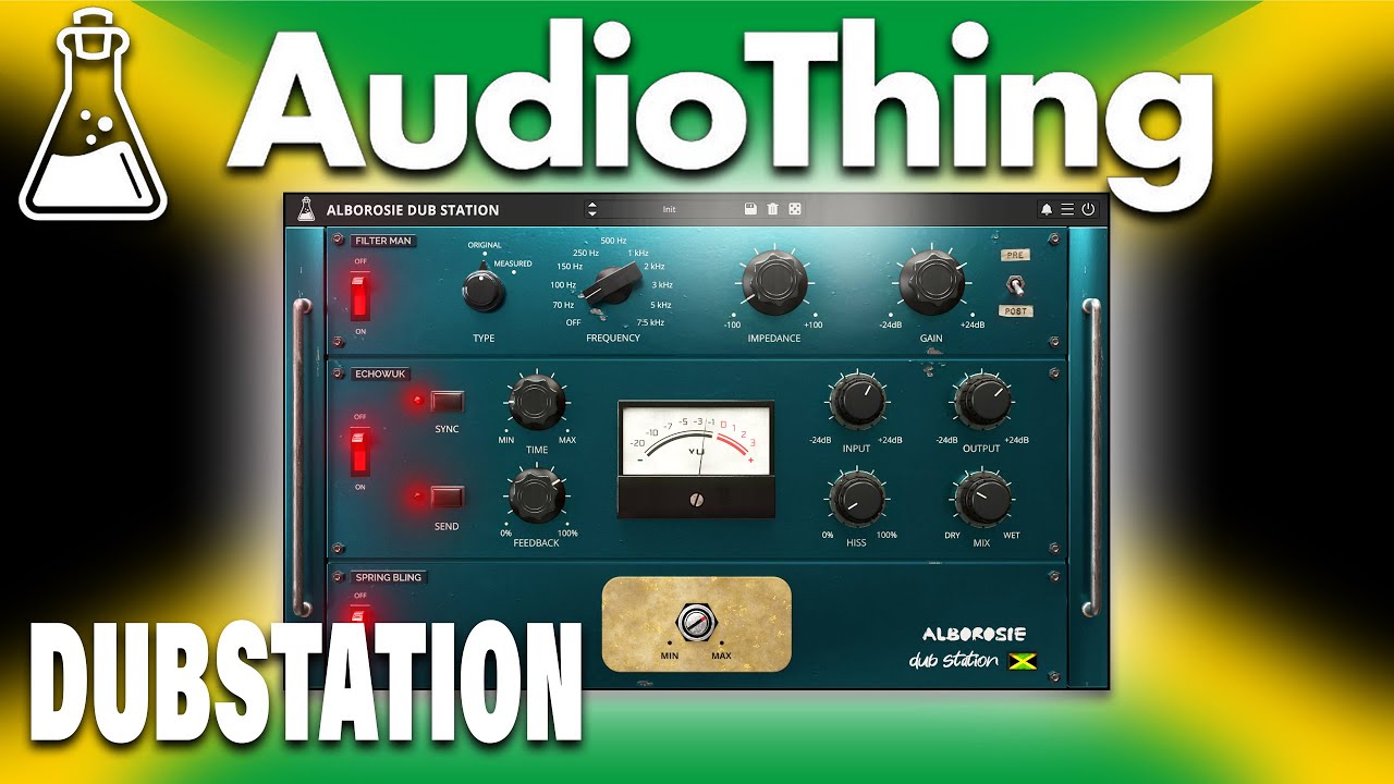 True Dub Reggae Sound in 1 plugin - Audiothing Alborosie Dub Station