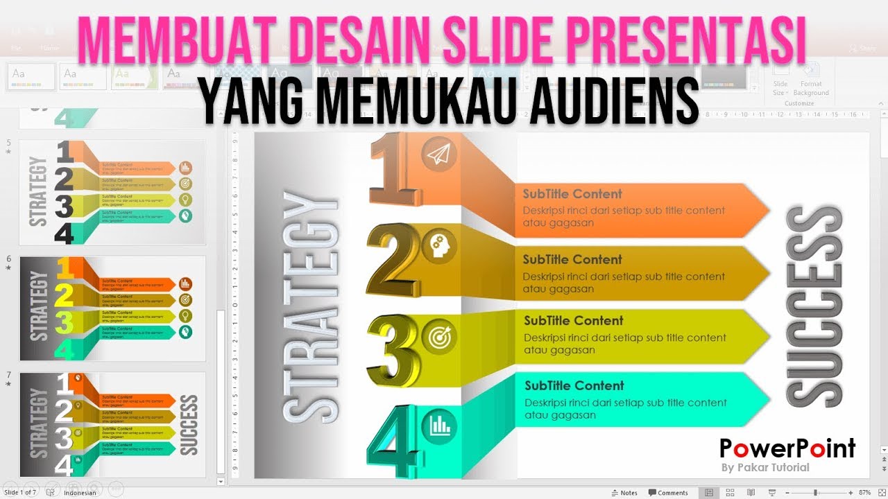 Cara Membuat Slide Presentasi PowerPoint yang Menarik