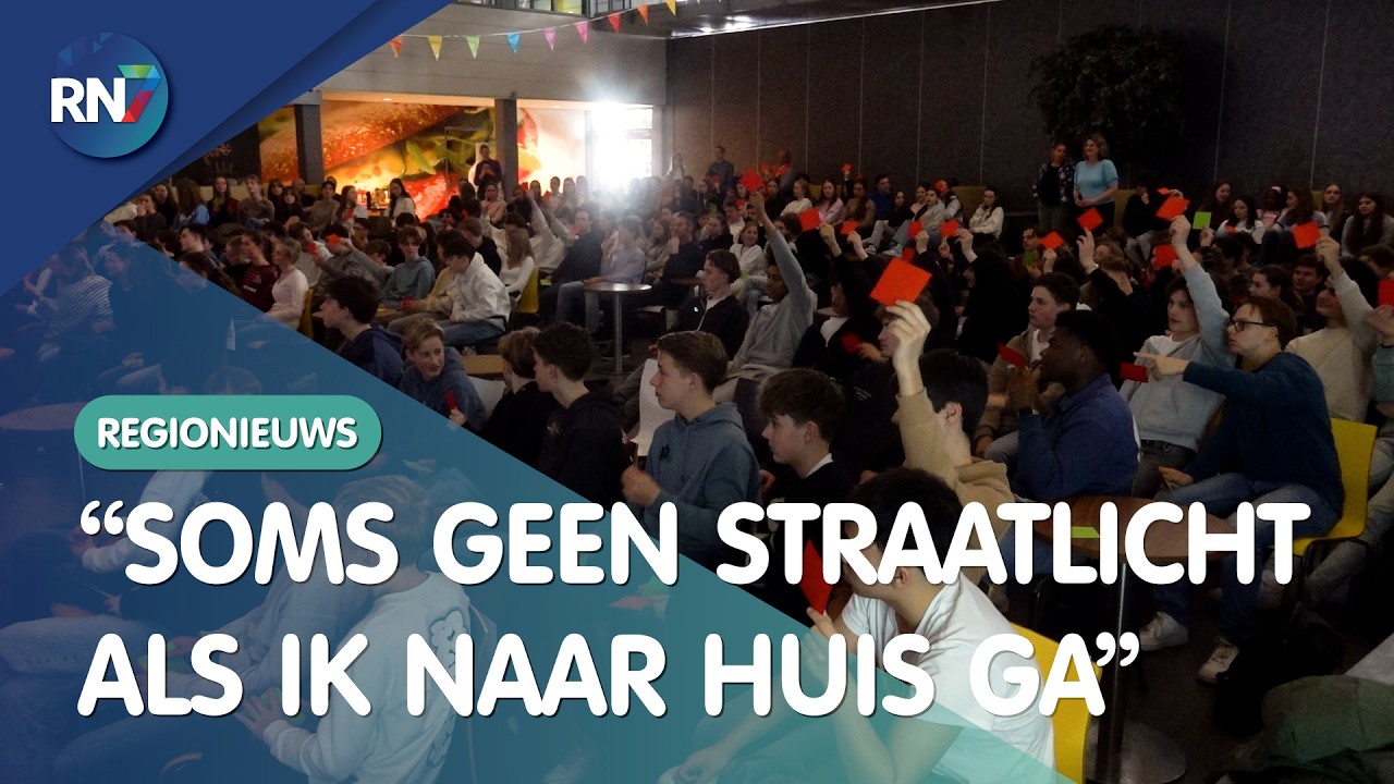 Politiek in de aula: Wijchens scholierendebat op Maaswaal College  ||  RN7 REGIONIEUWS
